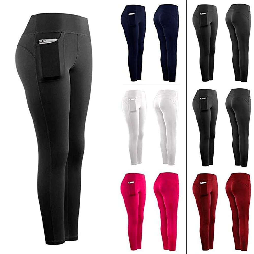 New Fitness Leggings with Pockets. - Picture 3 of 5